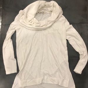 Michael Star cowl neck sweater (light cream color)